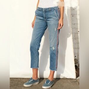 Sundry Blue Jeans with Red Stripe